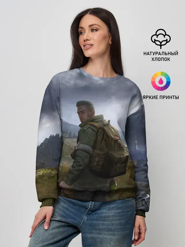 Женский свитшот