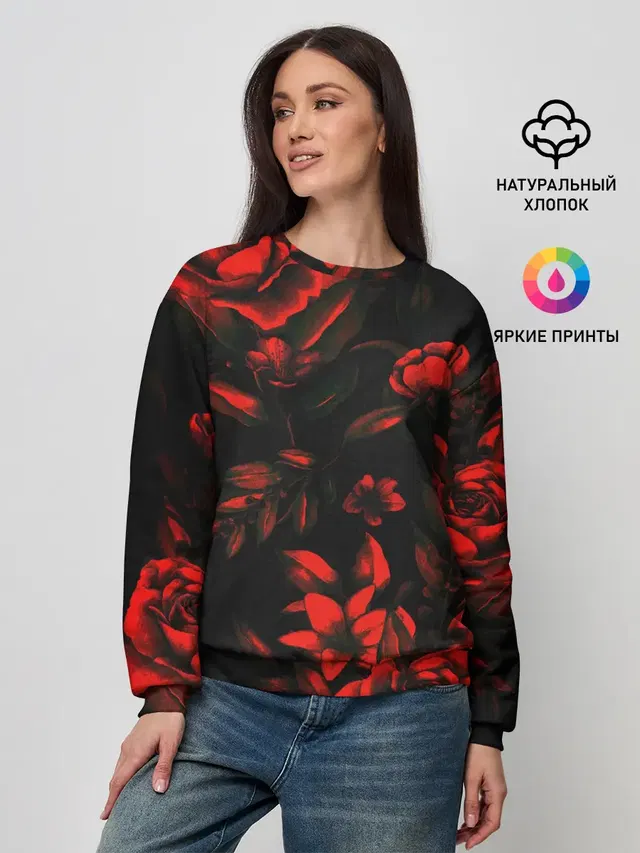 Женский свитшот