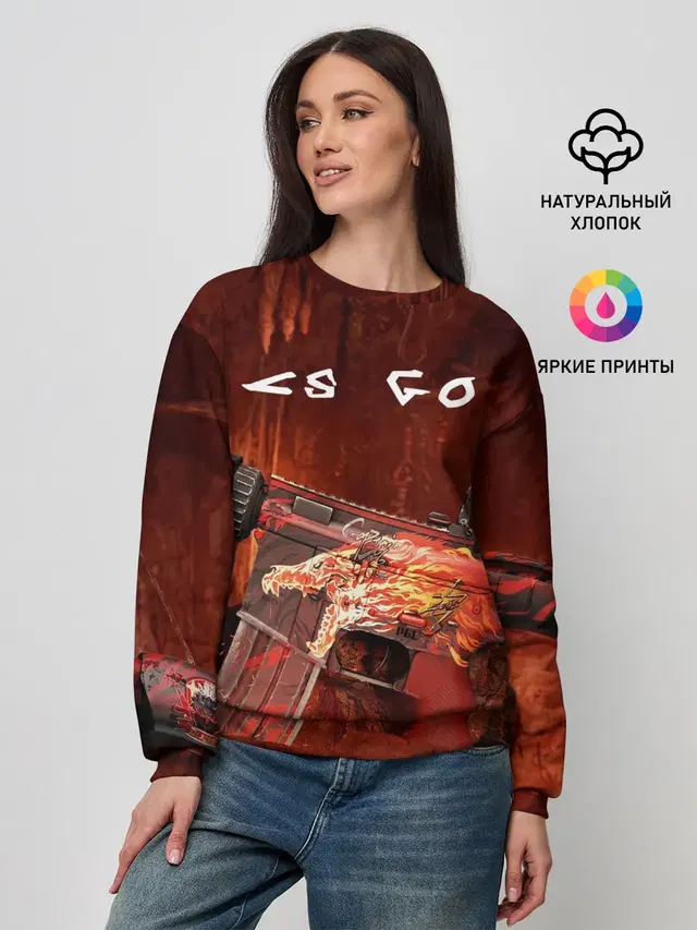 Женский свитшот
