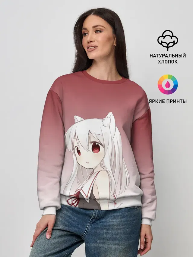 Женский свитшот