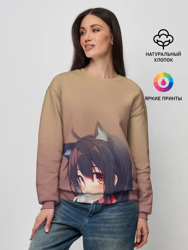Женский свитшот