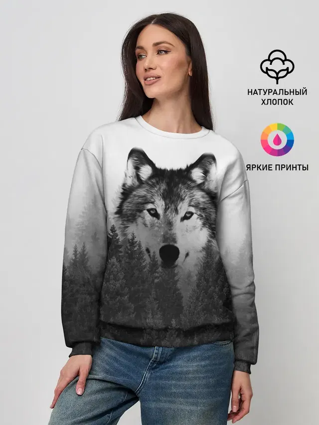 Женский свитшот