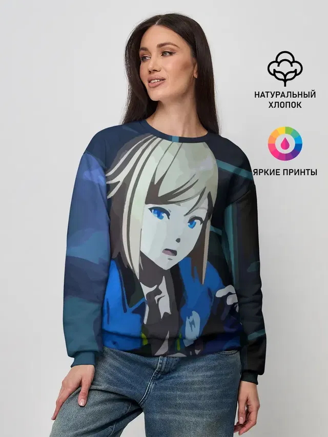 Женский свитшот