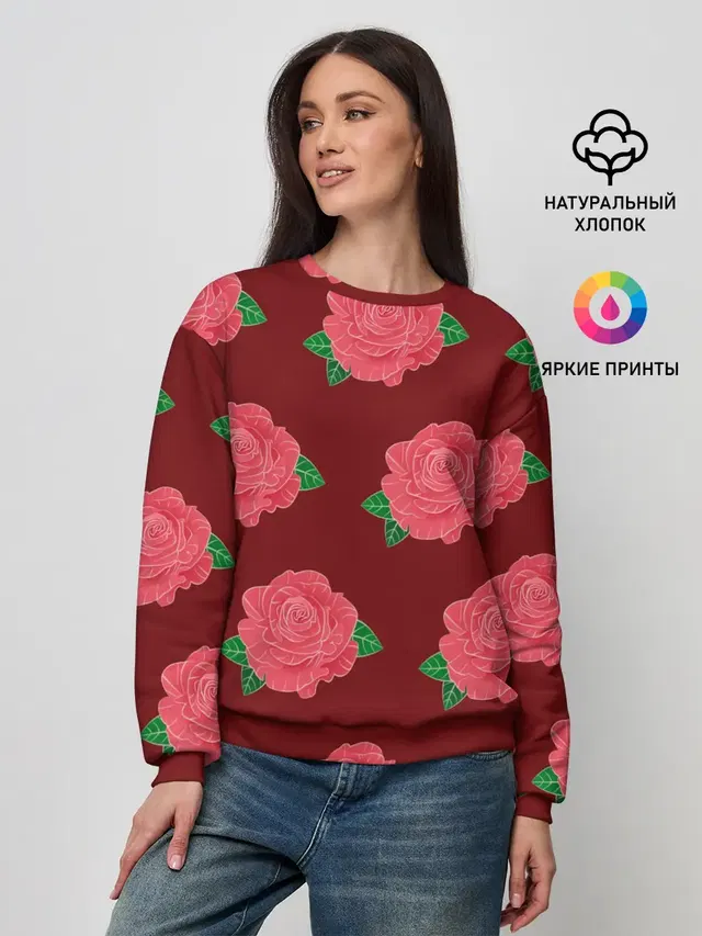 Женский свитшот