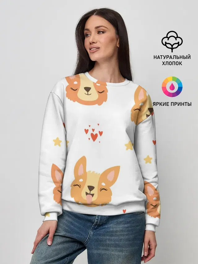 Женский свитшот