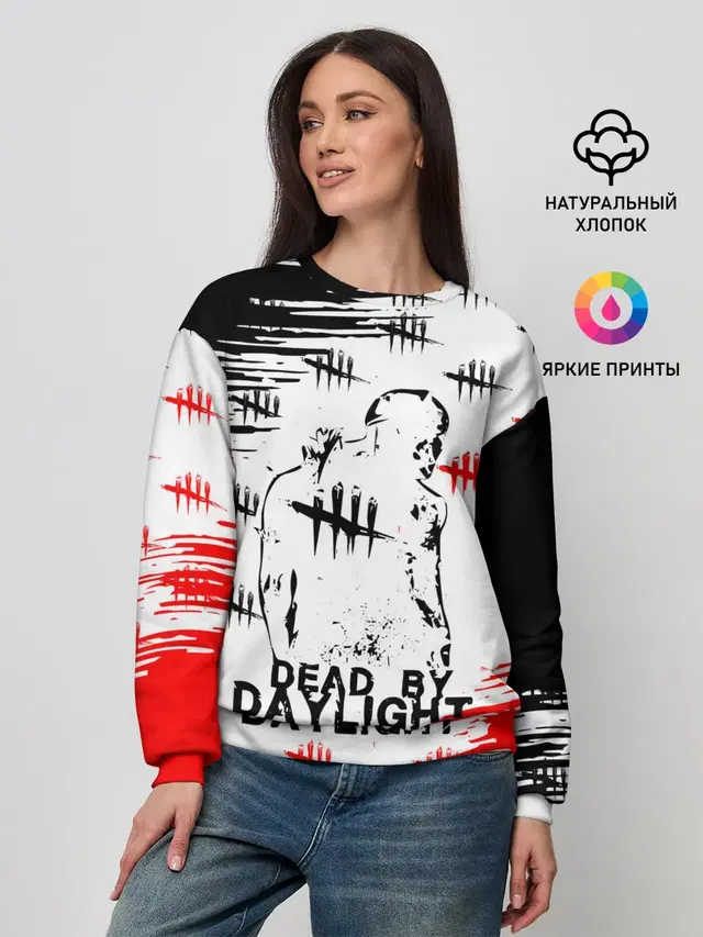 Женский свитшот с принтом «Dead by Daylight»