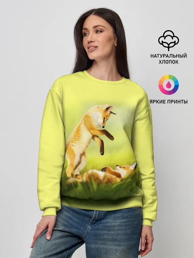 Женский свитшот