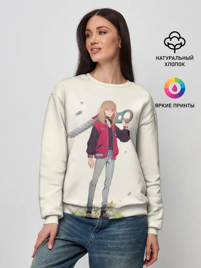 Женский свитшот