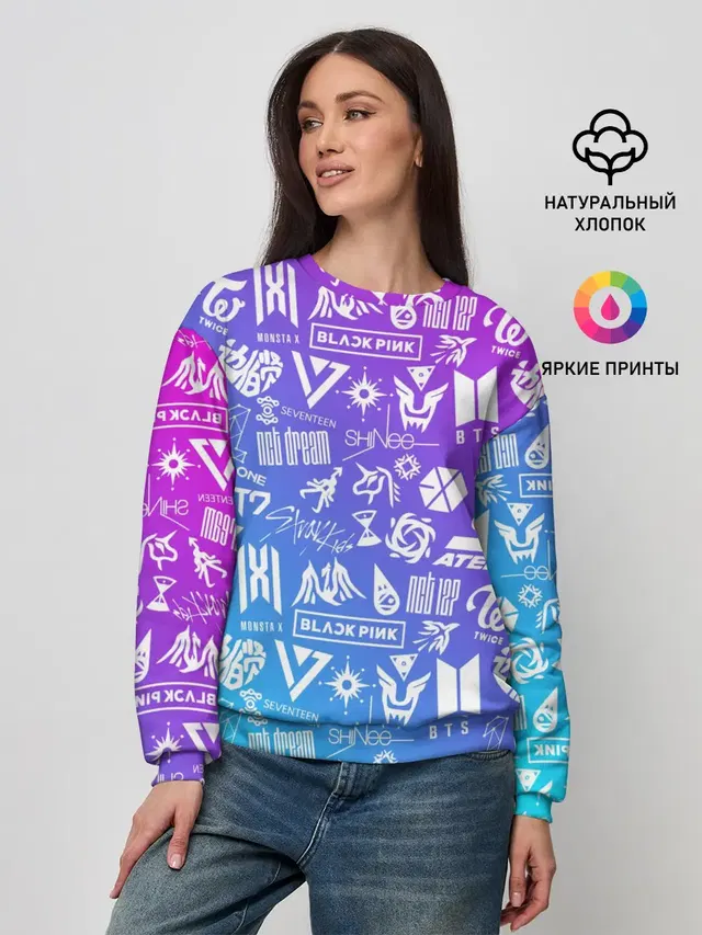 Женский свитшот