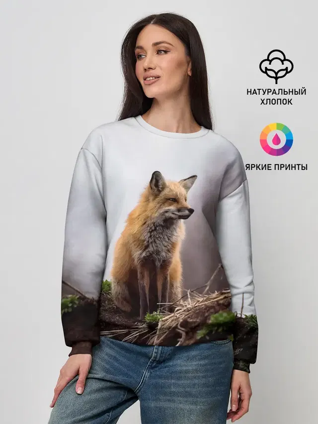 Женский свитшот