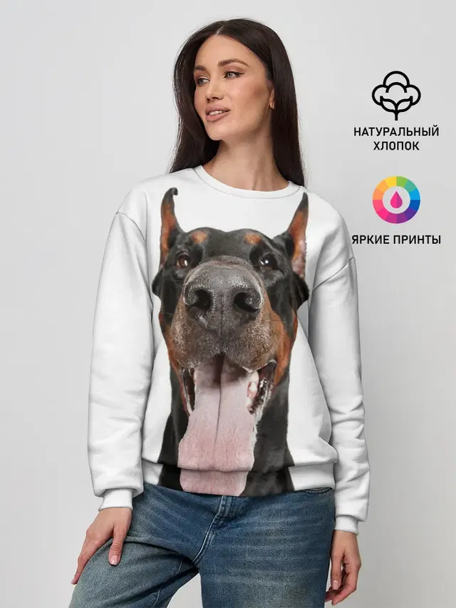 Женский свитшот