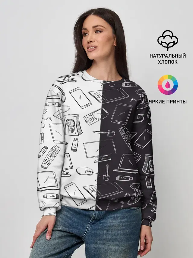 Женский свитшот