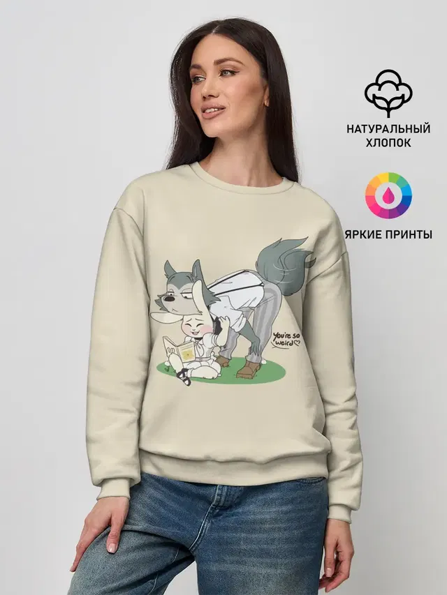 Женский свитшот