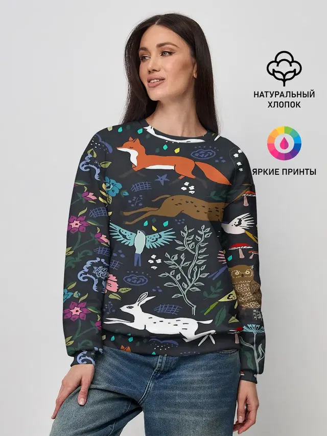 Женский свитшот