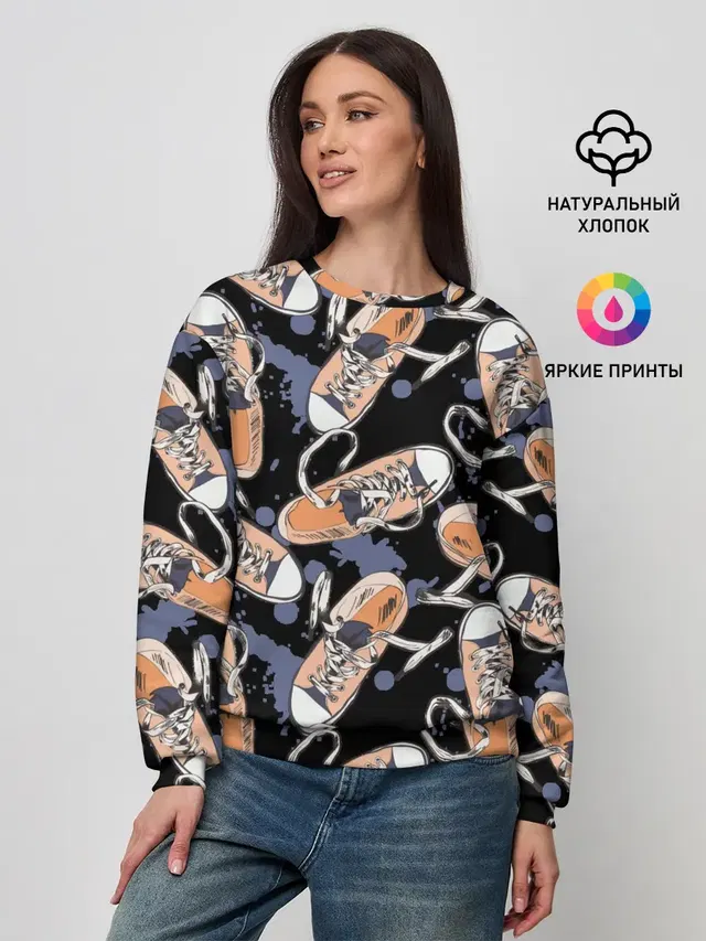 Женский свитшот