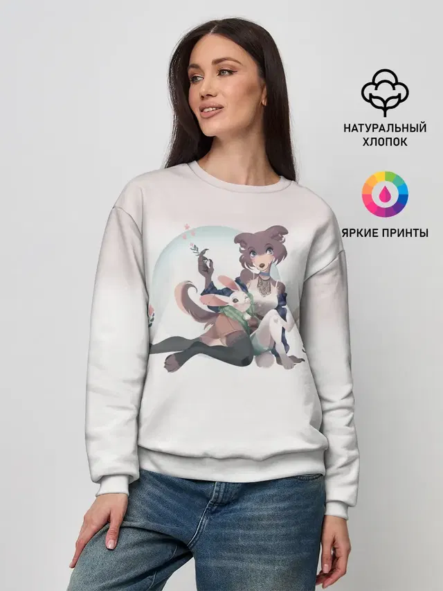 Женский свитшот