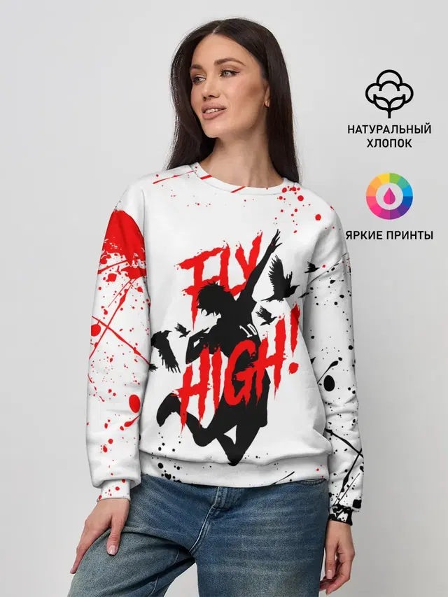 Женский свитшот