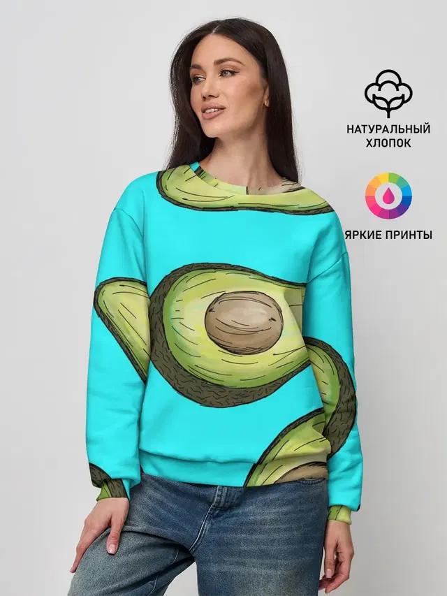 Женский свитшот
