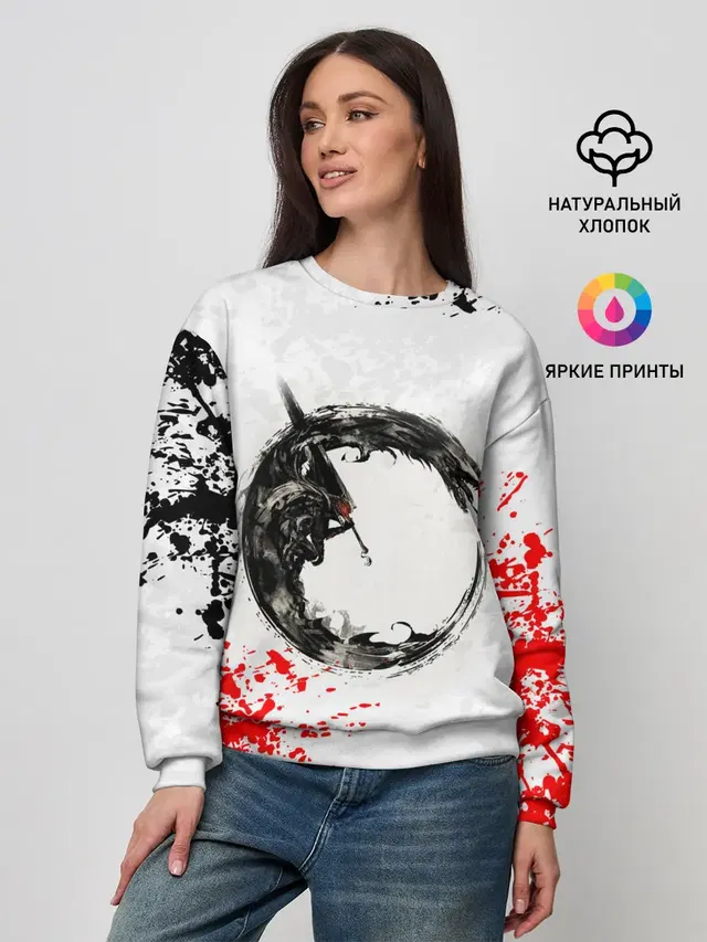 Женский свитшот
