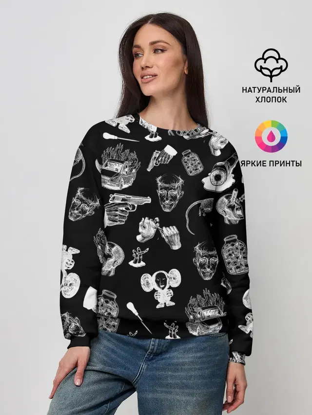 Женский свитшот