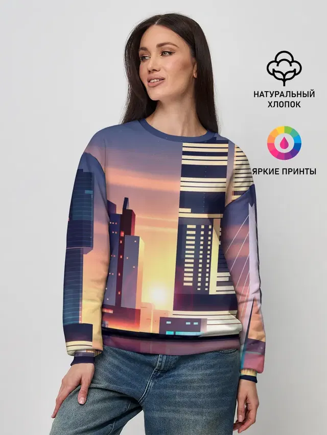 Женский свитшот