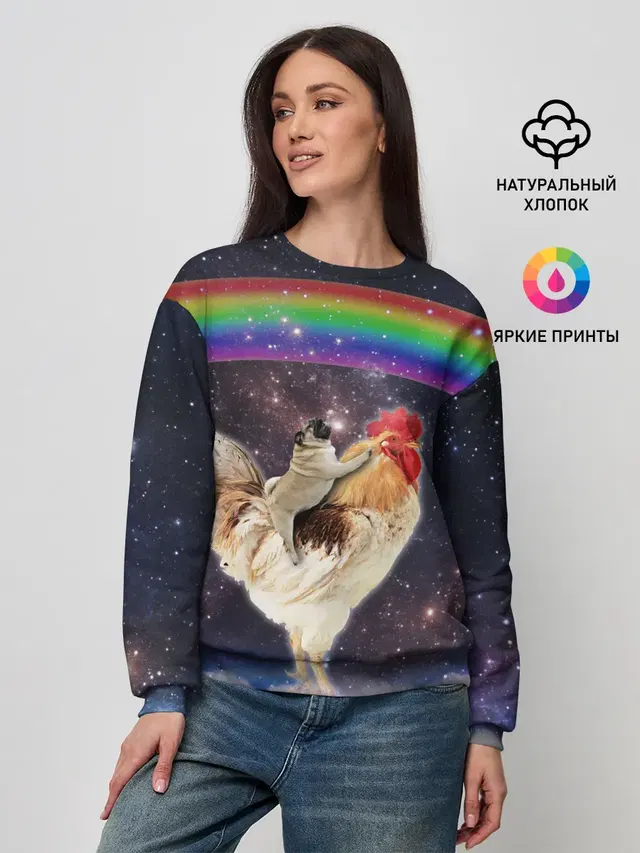 Женский свитшот