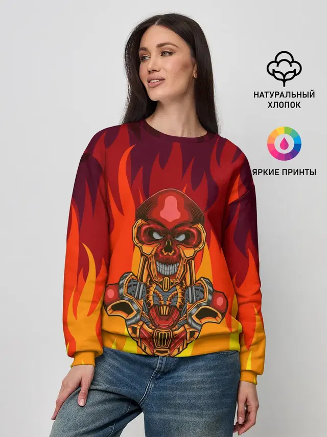 Женский свитшот