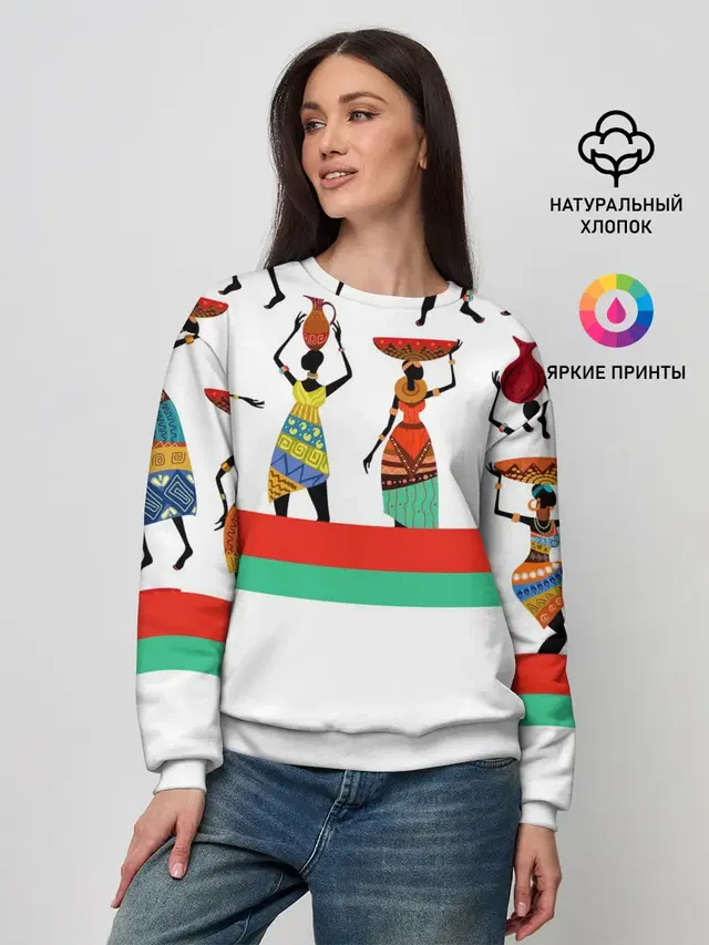 Женский свитшот
