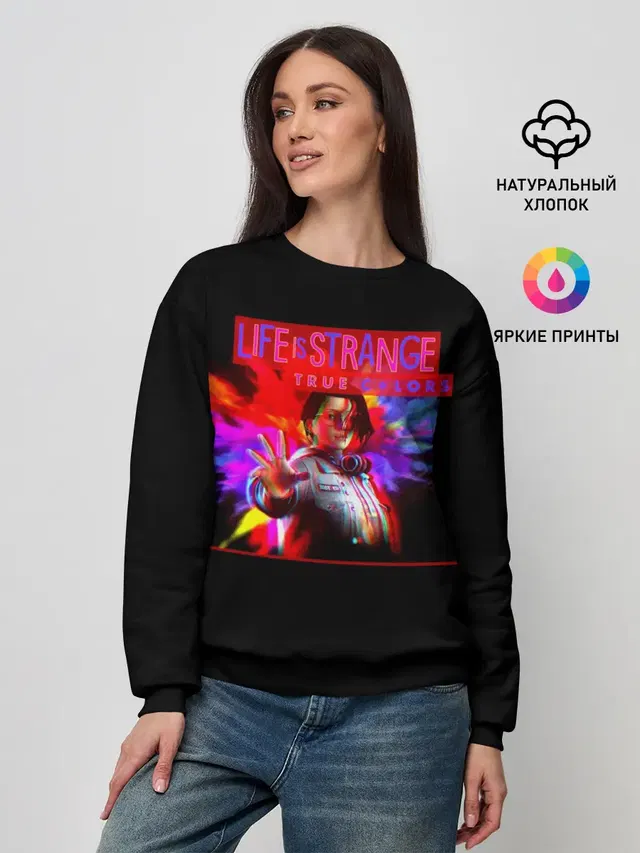 Женский свитшот с принтом «Life is Strange 3»