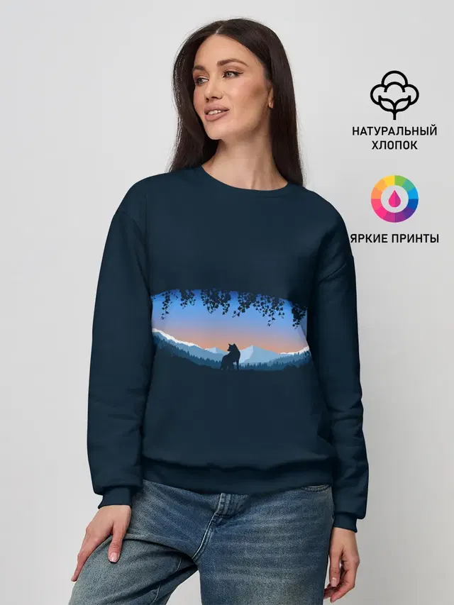 Женский свитшот