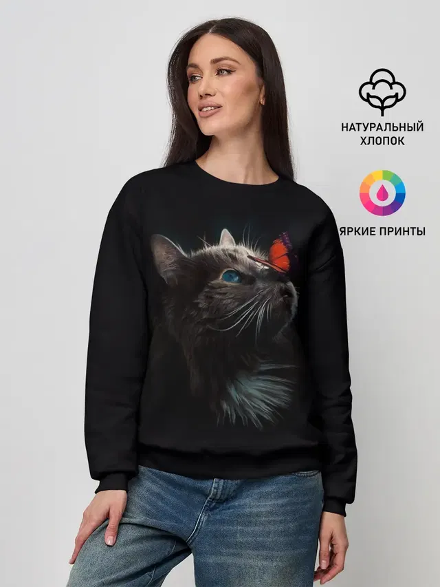 Женский свитшот