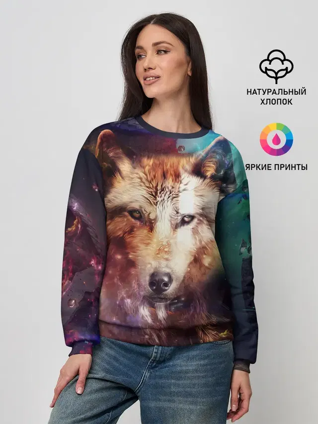 Женский свитшот
