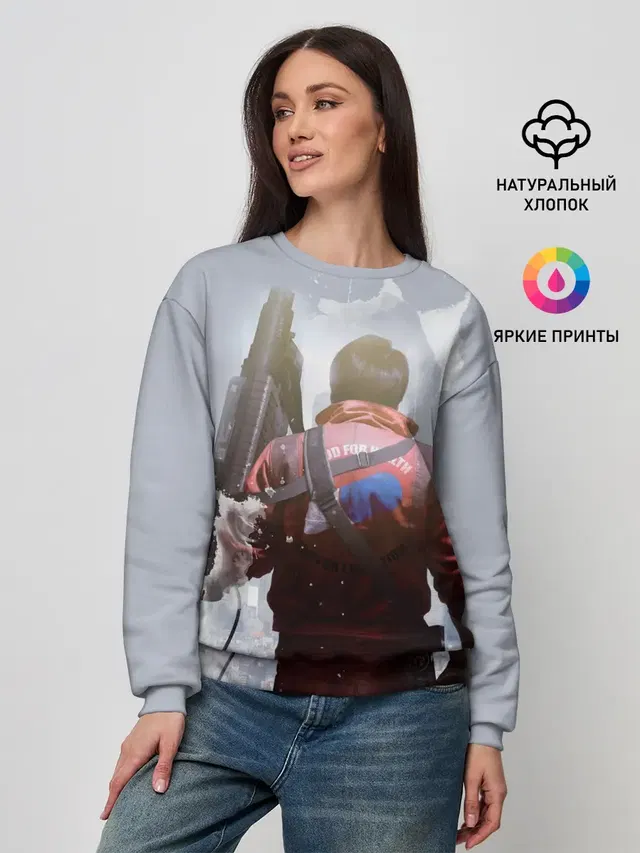 Женский свитшот с принтом «Акира — Akira»