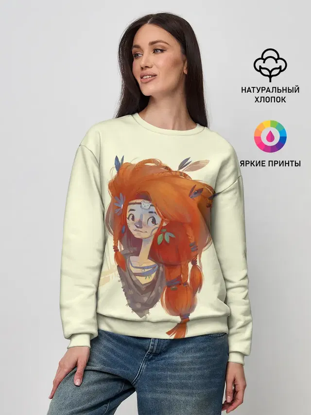 Женский свитшот