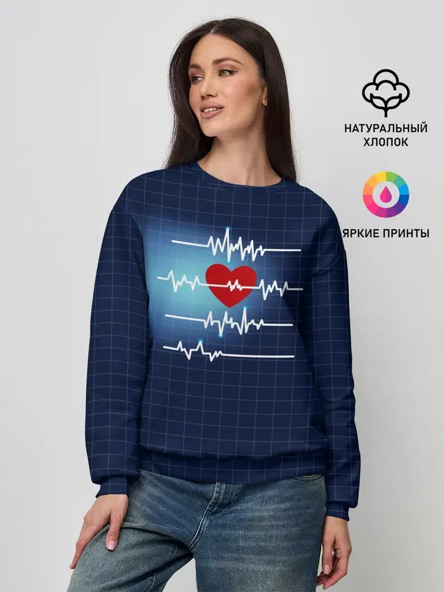 Женский свитшот