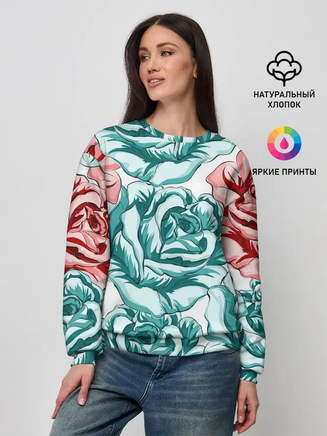 Женский свитшот
