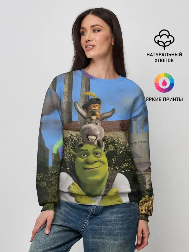 Женский свитшот