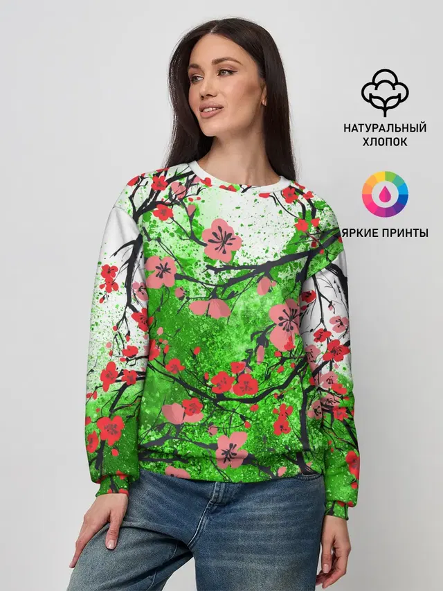 Женский свитшот