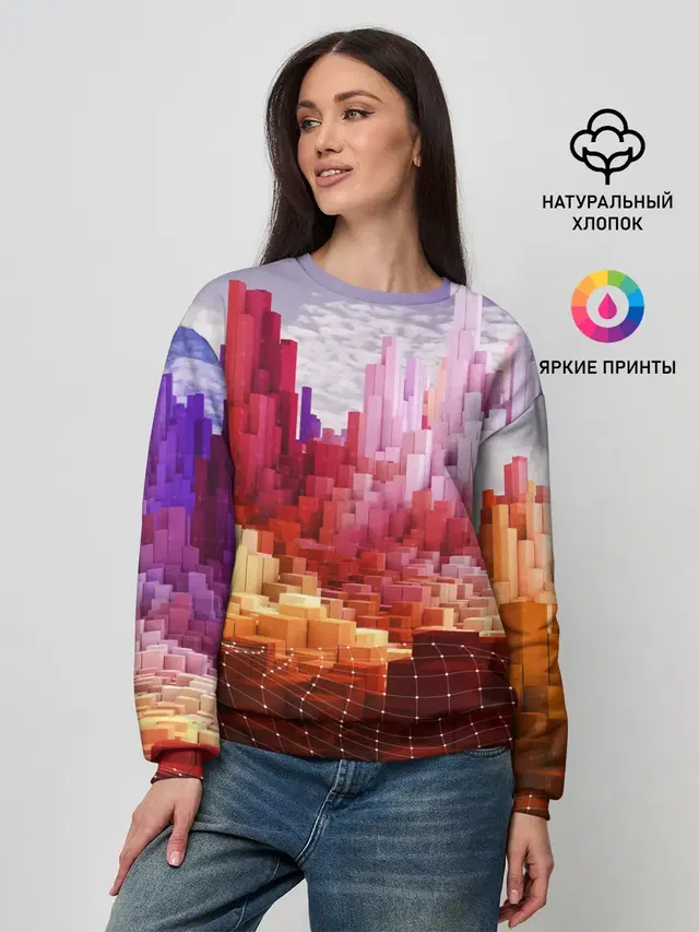 Женский свитшот