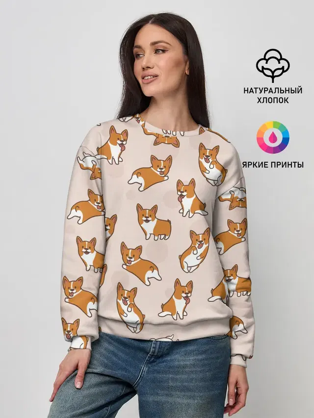 Женский свитшот