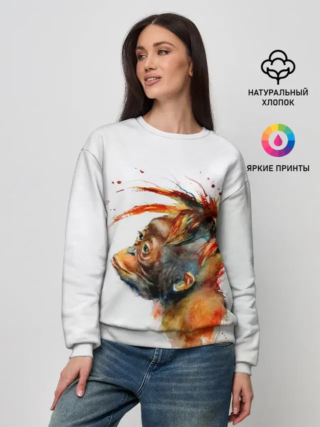 Женский свитшот