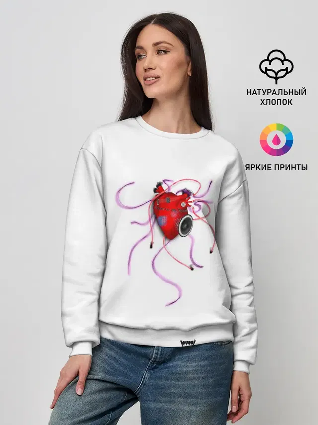 Женский свитшот