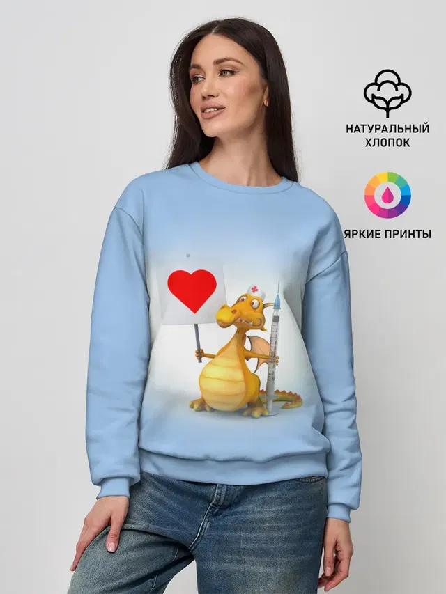 Женский свитшот