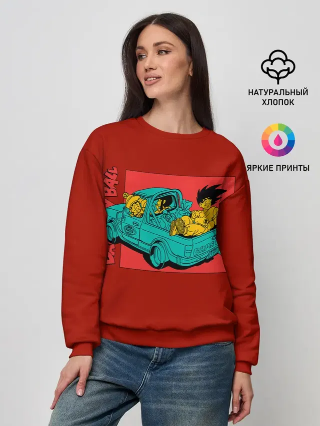 Женский свитшот