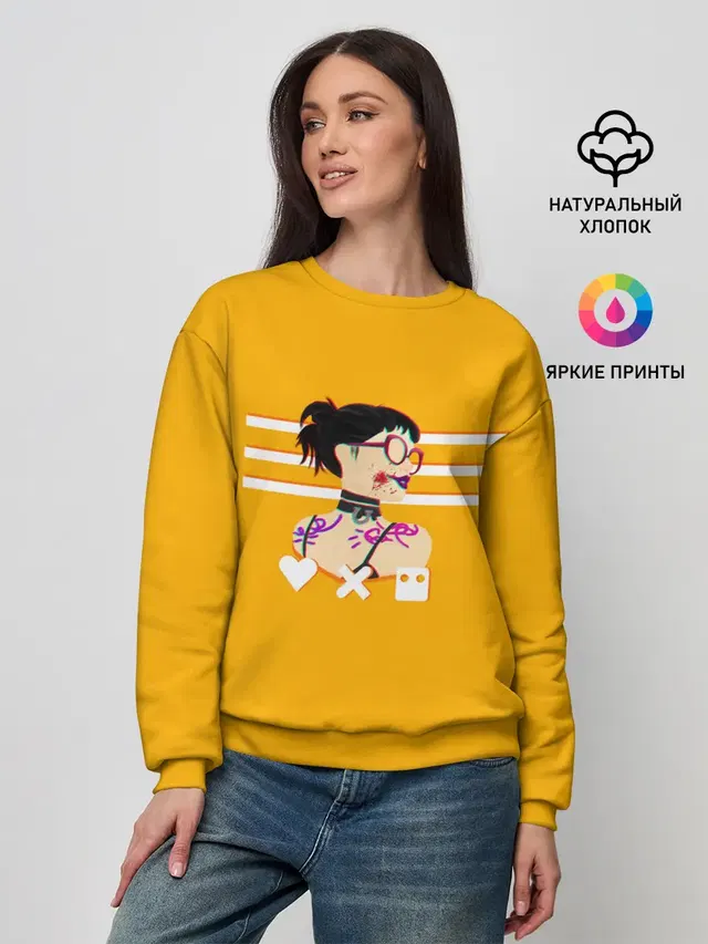 Женский свитшот