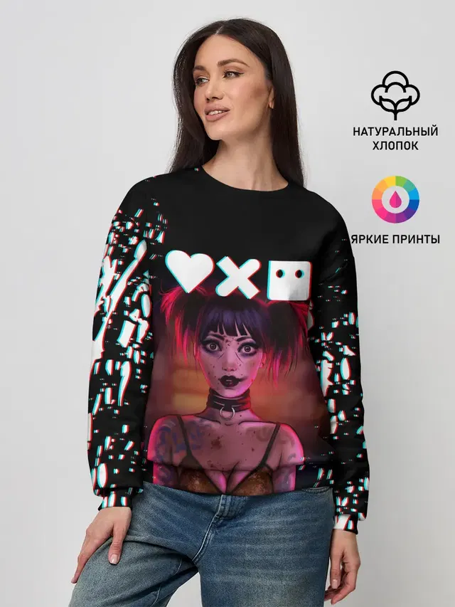 Женский свитшот