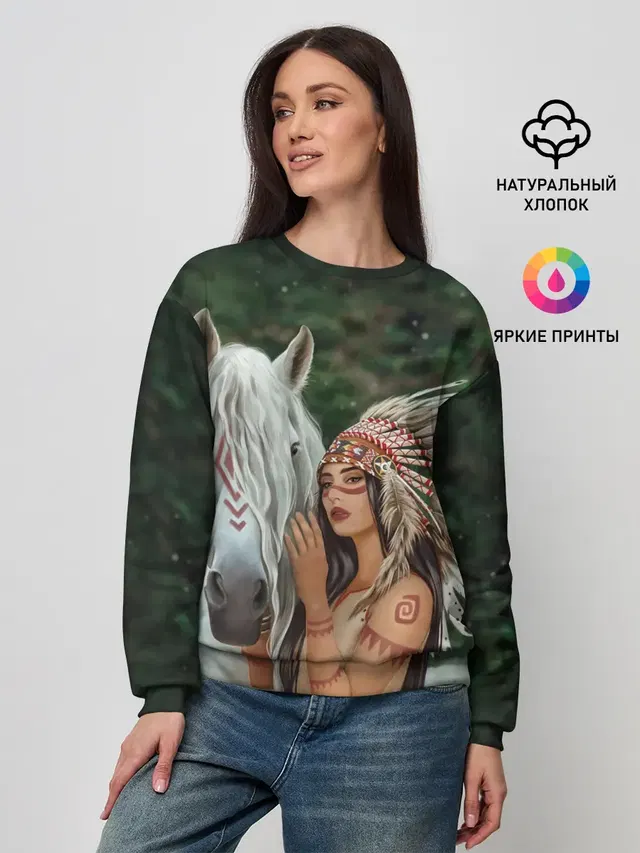 Женский свитшот