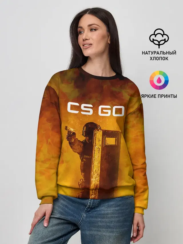 Женский свитшот