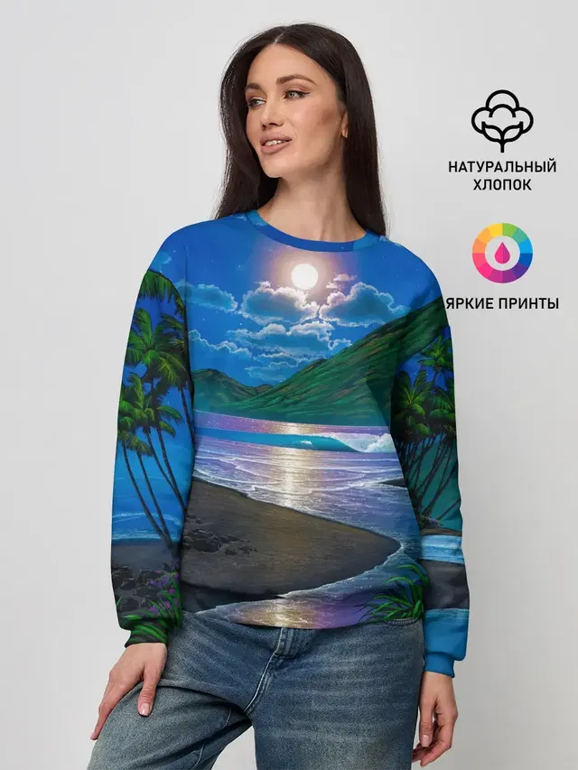 Женский свитшот