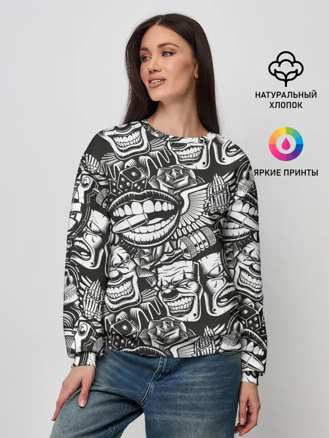 Женский свитшот